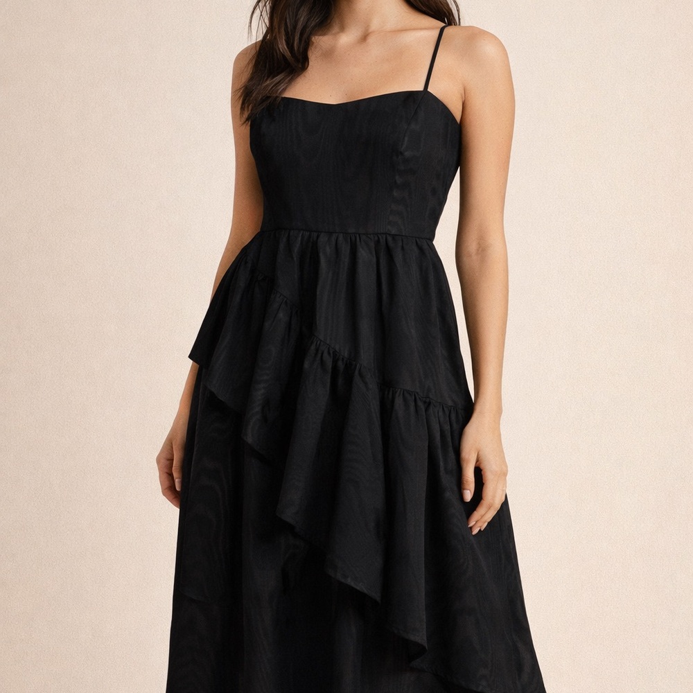 Kate Spade Black Asymmetrical Dress
